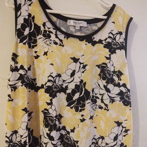 Flowered tank tunic